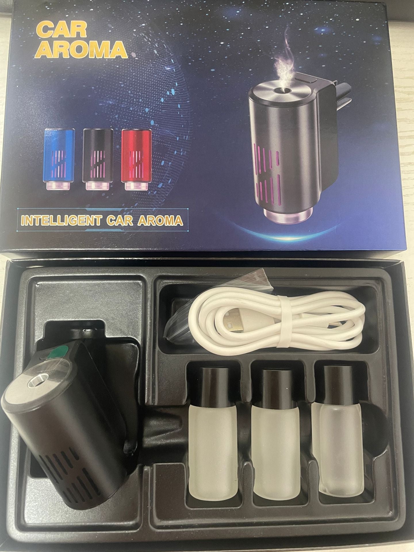 Difusor de Aromas para Coche con Spray Automático