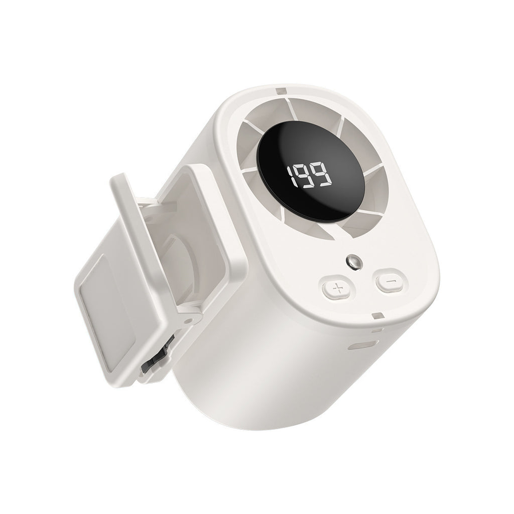 Ventilador de Cuello Portátil con Pantalla LED