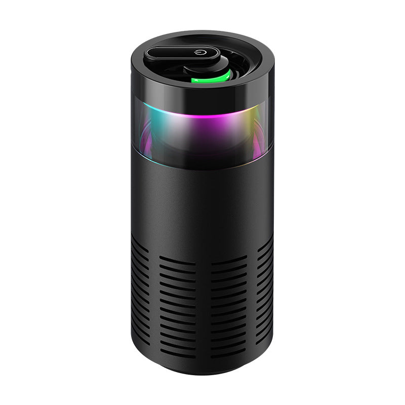 Purificador de Aire para Coche Recargable con Aromaterapia y Luz Ambiente