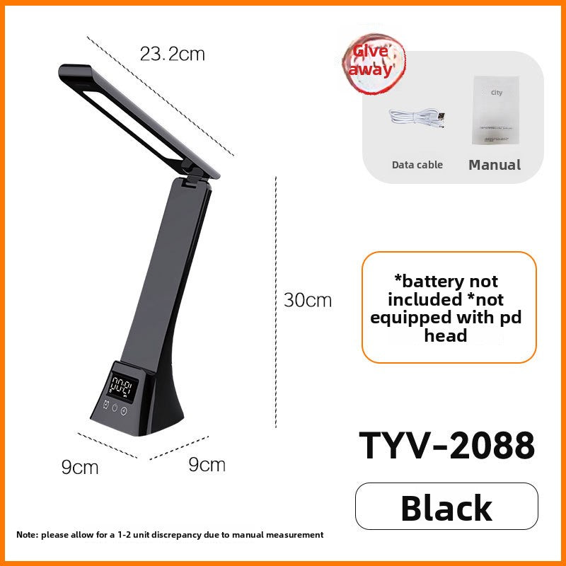 Lámpara de Escritorio LED con Cargador Inalámbrico 15W