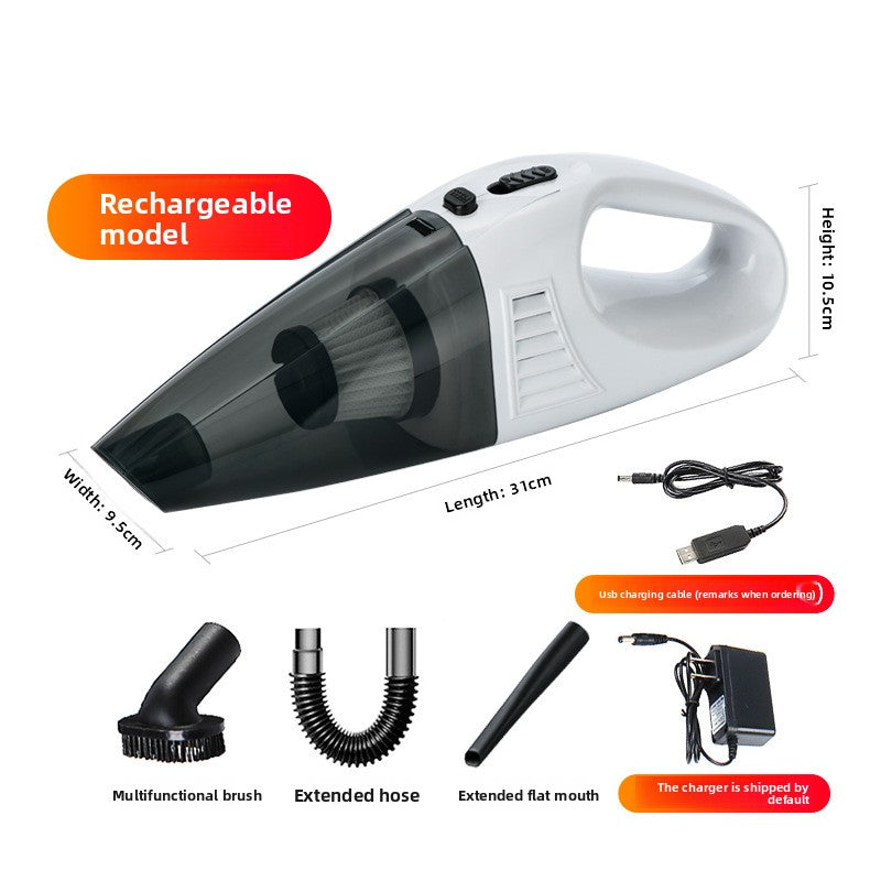Aspirador de Coche Inalámbrico 120W 3300Pa