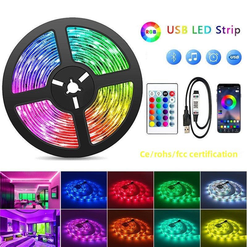 Tira LED RGB con Bluetooth y Mando a Distancia