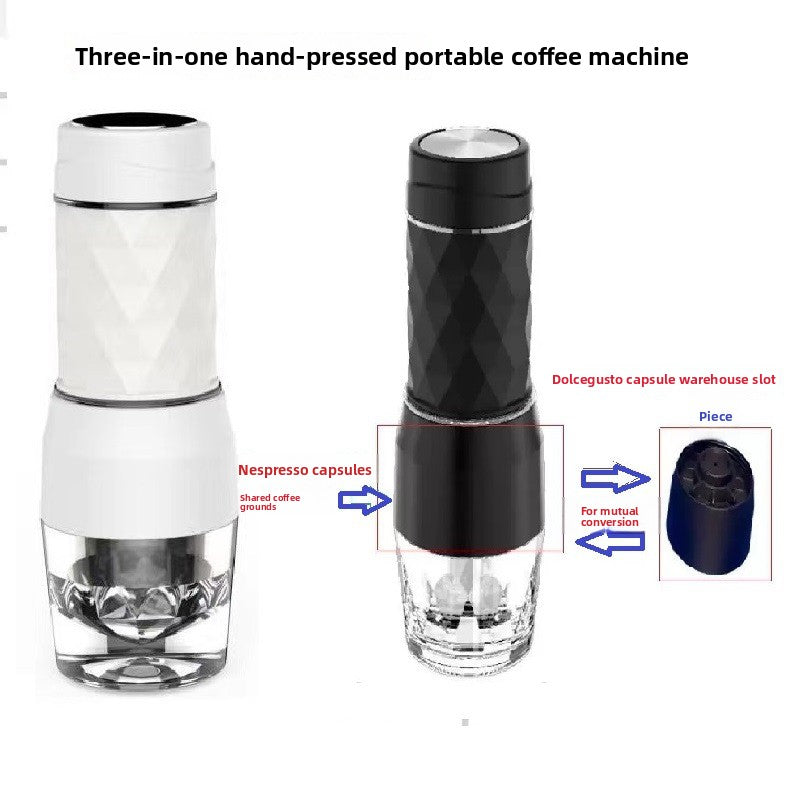 Cafetera Espresso Portátil Manual 80ml