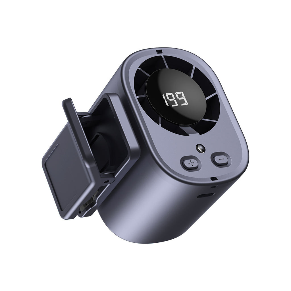 Ventilador de Cuello Portátil con Pantalla LED