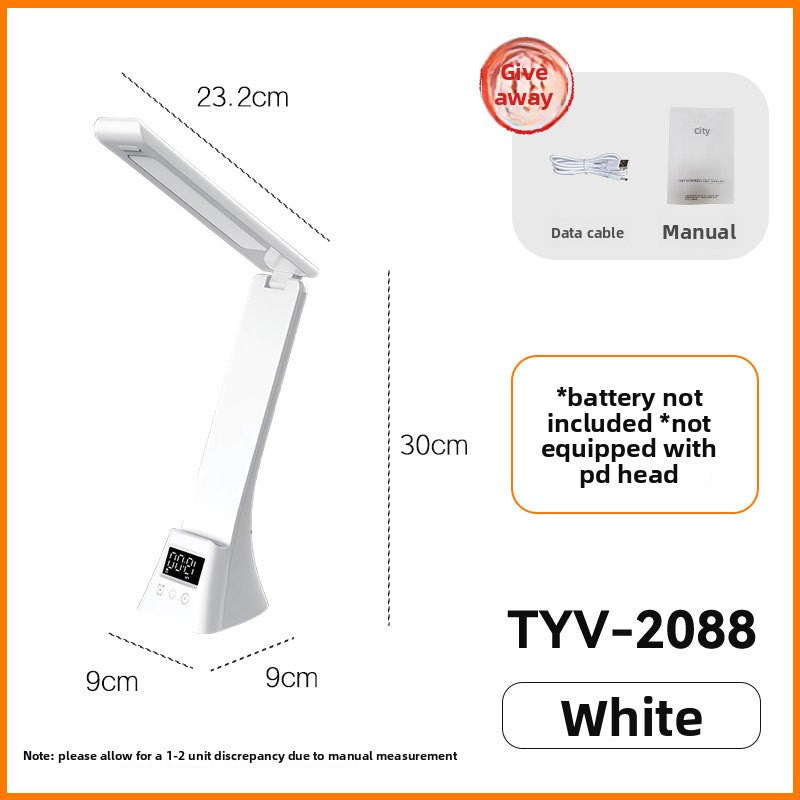 Lámpara de Escritorio LED con Cargador Inalámbrico 15W