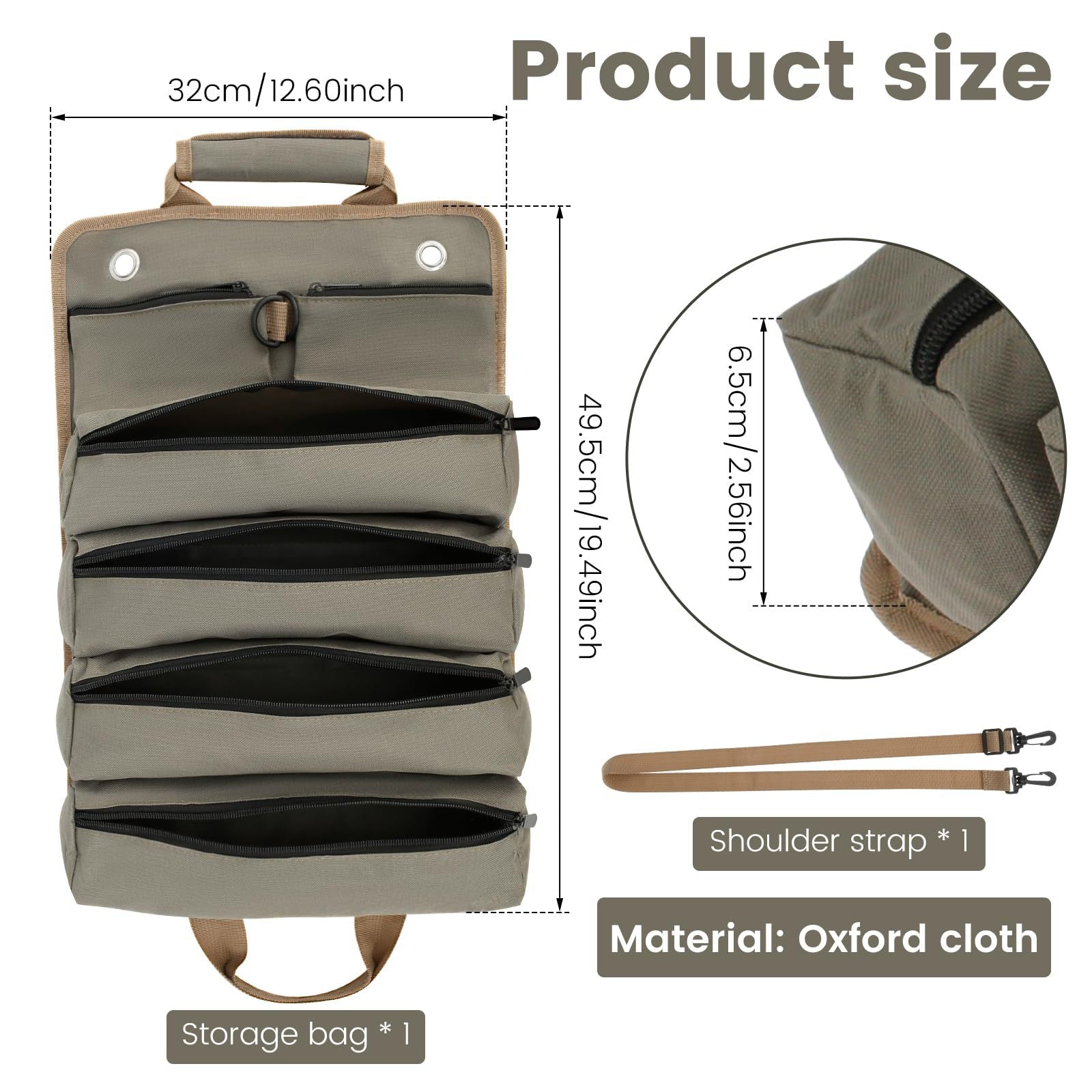 Bolsa de Herramientas de Lona Resistente