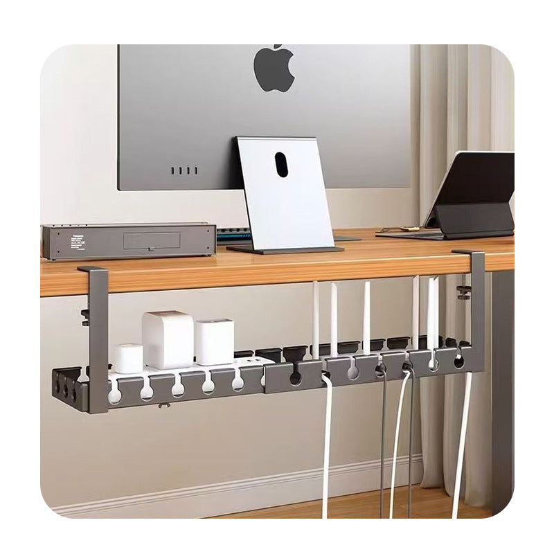 Organizador de Cables bajo Escritorio sin Taladro