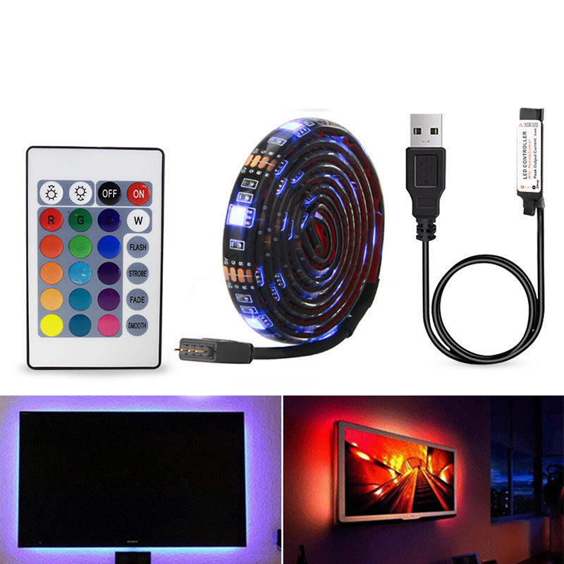 Tira LED RGB con Bluetooth y Mando a Distancia