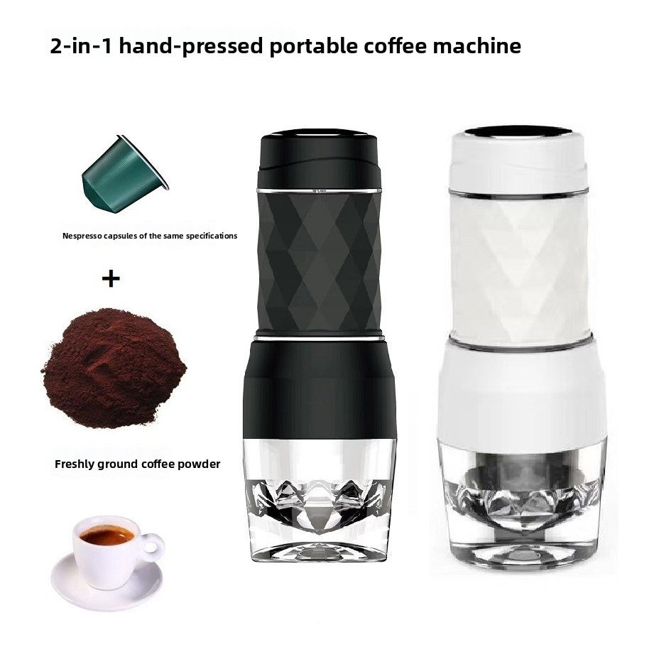 Cafetera Espresso Portátil Manual 80ml